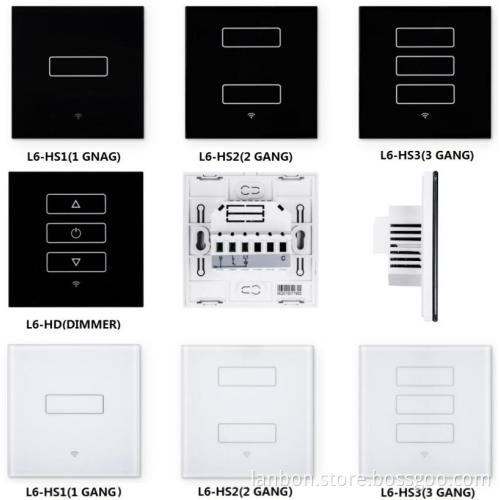 Hot! LANBON 2016 WIFI Smart Switch for Smart Home, Wifi Light Switch Remote Controlled by Android IOS Phone Remotely and Locally